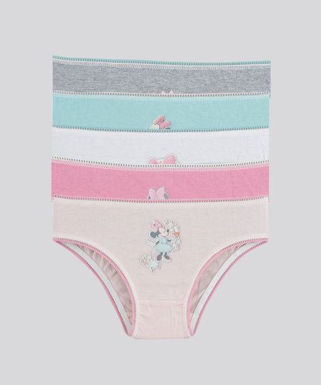 Kit-de-5-Calcinhas-Minnie-Multicor-8621288-Multicor_1