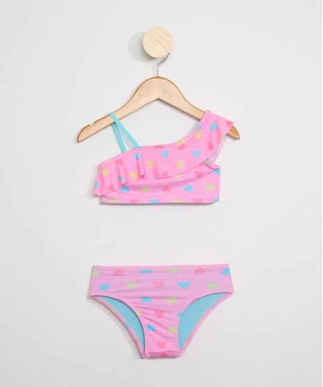 Biquini-Infantil-Estampado-Coracoes-com-Protecao-UV50--Rosa-9965857-Rosa_1