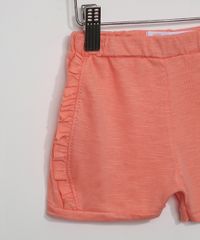 Conjunto-Infantil-de-Blusa-Estampada-Poa-Manga-Curta-Off-White---Short-com-Babados--Laranja-9968266-Laranja_4
