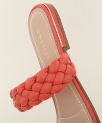Rasteirinha-Feminina-Oneself-Trancada-Coral-9977462-Coral_3