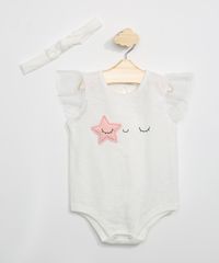 Body-Infantil-com-Patch-de-Estrela-Manga-Curta-em-Tule---Faixa-Off-White-9966265-Off_White_1