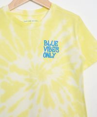 Camiseta-Infantil-Estampada-Tie-Dye--Blue-Vibes-Only--Manga-Curta-Amarela-9969464-Amarelo_2
