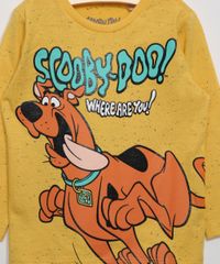 Camiseta-Botone-Infantil-Scooby-Doo-Manga-Longa-Amarela-9979056-Amarelo_2