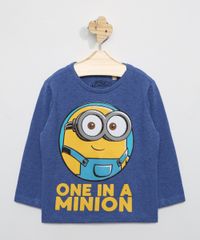 Camiseta-Infantil-Minion-Manga-Longa-Azul-9979057-Azul_1