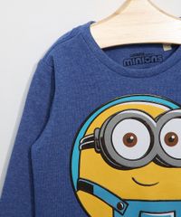 Camiseta-Infantil-Minion-Manga-Longa-Azul-9979057-Azul_4 Camiseta-Infantil-Minion-Manga-Longa-Azul-9979057-Azul_4