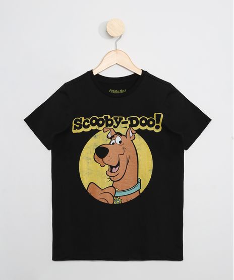 Camiseta-Juvenil-Scooby-Doo-Manga-Curta-Preta-9969600-Preto_1