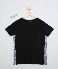 Blusa-Juvenil--Get-Ready--Manga-Curta--Elastico-de-Cabelo-Scruchie-Preta-9967718-Preto_1