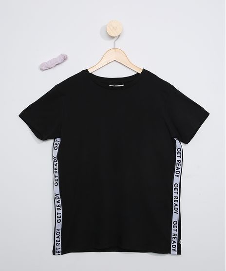 Blusa-Juvenil--Get-Ready--Manga-Curta--Elastico-de-Cabelo-Scruchie-Preta-9967718-Preto_1