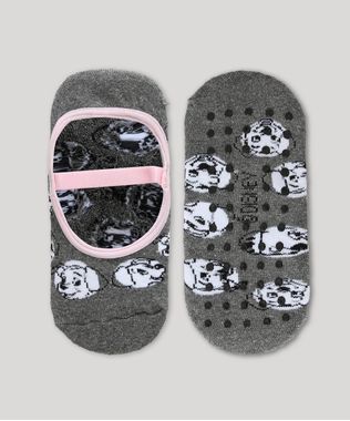 Meia-Feminina-Sapatilha-101-Dalmatas-com-Antiderrapante-Cinza-Mescla-9971621-Cinza_Mescla_1