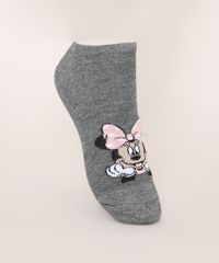 Kit-de-2-Meias-Femininas-Minnie-Cano-Baixo-Multicor-9973654-Multicor_2