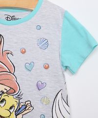 Pijama-Infantil-Ariel-com-Glitter-Manga-Curta-Cinza-Mescla-9966423-Cinza_Mescla_5