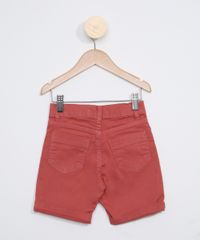 Bermuda-de-Sarja-Infantil-Reta-Coral-9980196-Coral_2