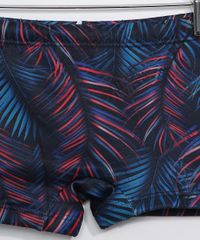 Sunga-Infantil-Boxer-Estampada-Folhagem-com-Protecao-UV50--Azul-9973903-Azul_4