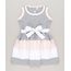 Vestido-com-Recortes-e-Laco-em-algodao---sustentavel-Cinza-Mescla-8714118-Cinza_Mescla_1
