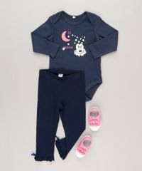 Body-Minnie-em-Algodao---Sustentavel-Azul-Marinho-8786173-Azul_Marinho_3