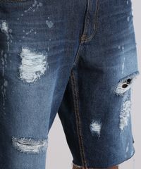 Bermuda-Jeans-Reta-Destroyed-Azul-Escuro-Azul-Escuro-8944186-Azul_Escuro_4