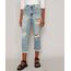 Calca-Jeans-Feminina-Mom-Cropped-Cintura-Super-Alta-Destroyed-Marmorizada-Azul-Medio-9972423-Azul_Medio_1