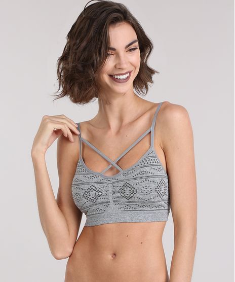 Top-Sem-Costura-com-Bojo-Estampado-Cinza-Mescla-8853240-Cinza_Mescla_1