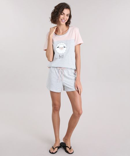 Pijama-Listrado--Sweet-Dreams--Rosa-Claro-8981710-Rosa_Claro_1 Pijama-Listrado--Sweet-Dreams--Rosa-Claro-8981710-Rosa_Claro_1