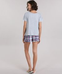 Pijama-Garfield-Cinza-Mescla-8954394-Cinza_Mescla_2