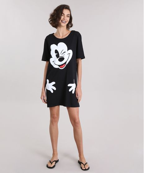 Camisola-Mickey-em-Algodao---Sustentavel-Preto-8954419-Preto_1