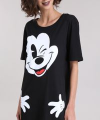 Camisola-Mickey-em-Algodao---Sustentavel-Preto-8954419-Preto_3