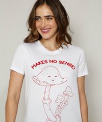 T-Shirt-Feminina-Mindset-Cogumelos--Makes-No-Sense--Manga-Curta-Decote-Redondo-Branca-9984148-Branco_2 T-Shirt-Feminina-Mindset-Cogumelos--Makes-No-Sense--Manga-Curta-Decote-Redondo-Branca-9984148-Branco_2