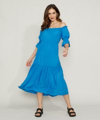 Vestido-Feminino-Mindset-Midi-Ombro-a-Ombro-com-Recortes-Manga-Bufante-Azul-Royal-9972972-Azul_Royal_3