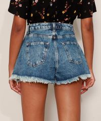 Short-Jeans-Feminino-Gode-Cintura-Alta-com-Pence-Barra-Desfiada-Azul-Escuro-9974818-Azul_Escuro_2