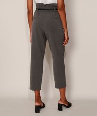 Calca-Feminina-Clochard-Cintura-Super-Alta-Alfaiatada-com-Cinto-Cinza-Mescla-Escuro-9899884-Cinza_Mescla_Escuro_2