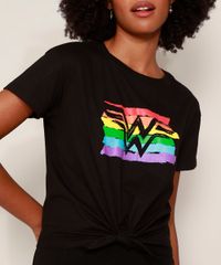 Camiseta-Feminina-Pride-Mulher-Maravilha-com-No-Manga-Curta-Decote-Redondo-Preta-9972624-Preto_5