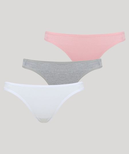 Kit-de-3-Calcinhas-de-Algodao-Delcotton-Tanga-Multicor-9973954-Multicor_1