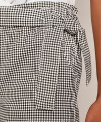 Short-de-Sarja-Feminino-Clochard-Cintura-Media-Estampado-Xadrez-Vichy-com-Faixa-para-Amarrar-Preto-9977072-Preto_4