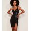 Vestido-Feminino-Curto-com-Brilho-e-Fenda-Alca-Media-Preto-9960028-Preto_1