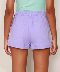 Short-de-Sarja-Feminino-Mom-Cintura-Alta-com-Barra-Dobrada-Roxo-9977087-Roxo_2