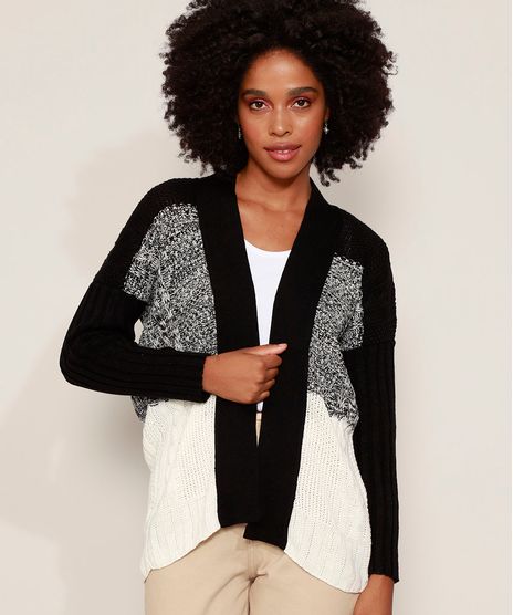 Capa-de-Trico-Feminina-Bicolor-Preta-9982224-Preto_1
