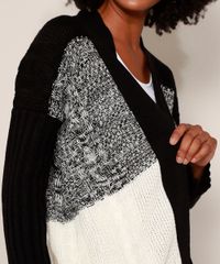 Capa-de-Trico-Feminina-Bicolor-Preta-9982224-Preto_5 Capa-de-Trico-Feminina-Bicolor-Preta-9982224-Preto_5