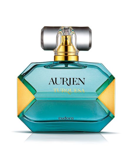 Perfume Aurien Turquesa Feminino Deo Colônia 100ml Menor preço em Perfume Aurien Turquesa Feminino Deo Colônia 100ml
