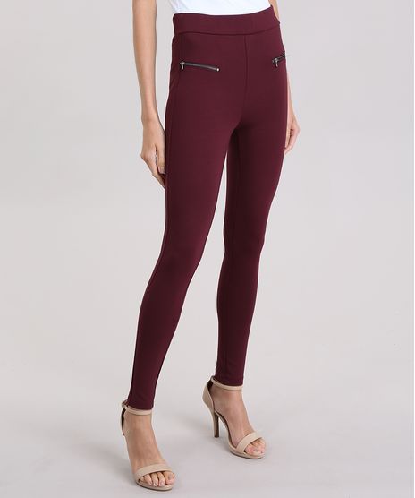 Calca-Legging-com-Ziper-Vinho-8640198-Vinho_1
