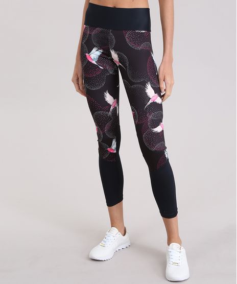 Calca-Legging-Ace-Estampada-de-Passaros-Preta-8983149-Preto_1