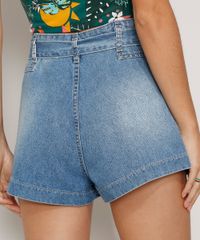 Short-Jeans-Feminino-Sawary-Gode-Cintura-Alta-com-Cinto-Azul-Medio-9980165-Azul_Medio_2