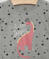 Pijama-Infantil-Brandili-Estampado-Estrelas--Sleepysaurus--Manga-Curta-Cinza-Mescla-9968096-Cinza_Mescla_2