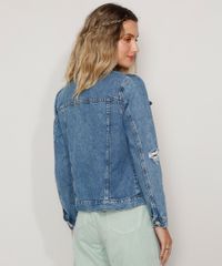 Jaqueta-Jeans-Feminina-Destroyed-Azul-Medio-9978814-Azul_Medio_2