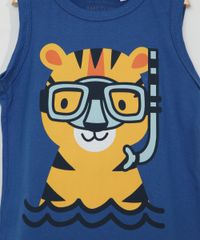 Conjunto-Infantil-de-Regata-Tigre-Azul---Bermuda-de-Moletom-Mostarda-9974637-Mostarda_2