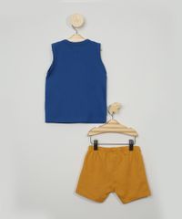 Conjunto-Infantil-de-Regata-Tigre-Azul---Bermuda-de-Moletom-Mostarda-9974637-Mostarda_3