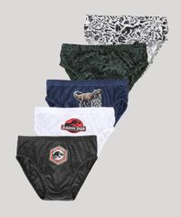 Kit-de-5-Cuecas-Infantis-Jurassic-Park-Multicor-9972518-Multicor_1