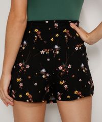 Short-Saia-Feminino-Cintura-Alta-Transpassado-Estampado-Floral-Preto-9969466-Preto_2
