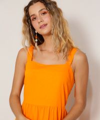 Vestido-Feminino-Longo-com-Recortes-Alca-Laco-Laranja-9976764-Laranja_4