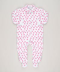 Macacao-estampado-de-bolinhas-em-plush-em-Algodao---Sustentavel-Cinza-Mescla-8861649-Cinza_Mescla_1