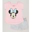 Conjunto-Minnie-de-Blusa-Rosa---Short-em-moleton-Cinza-Mescla-9083804-Cinza_Mescla_1